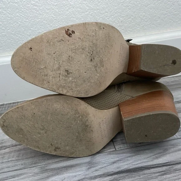 Anthropologie Silent D Brown leather booties - Picture 5 of 5